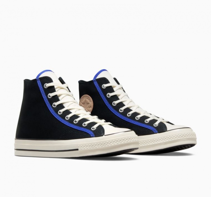 Női Converse Chuck 70 Magasszárú Tornacipő Fekete | HUNGARY XDZ4PU