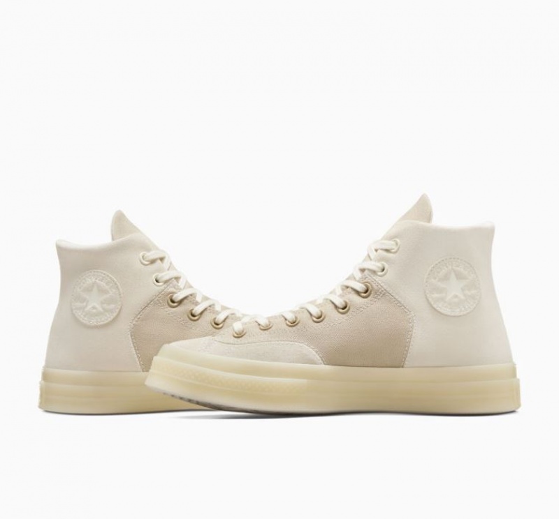 Női Converse Chuck 70 Marquis Mixed Materials Magasszárú Tornacipő Fehér | HUNGARY NEQ0JV