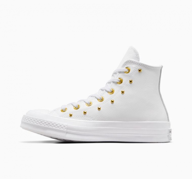 Női Converse Chuck 70 Star Studded Magasszárú Tornacipő Fehér | HUNGARY SZD3MI