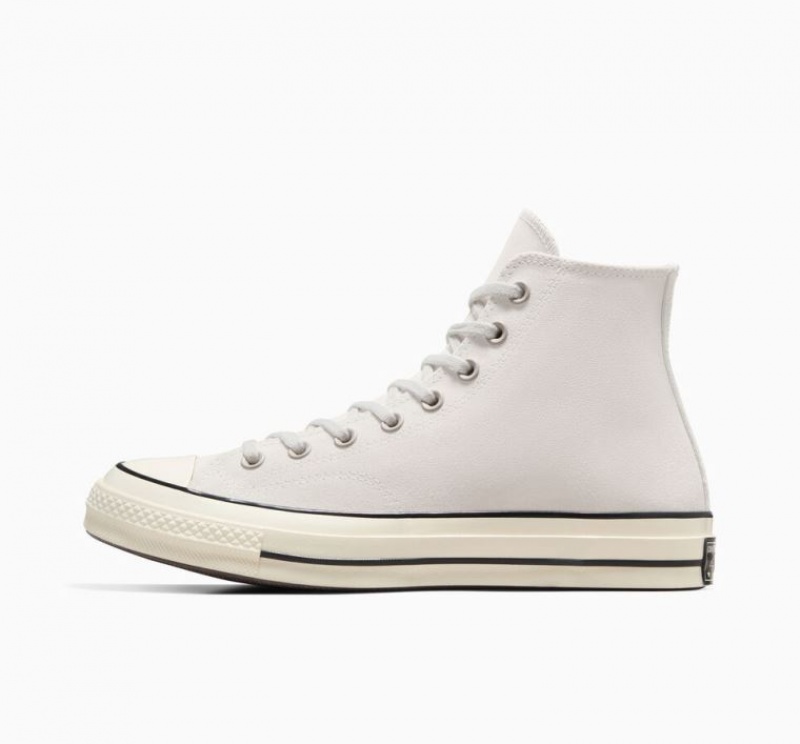 Női Converse Chuck 70 Suede Magasszárú Tornacipő Fehér | HUNGARY JXC6AS