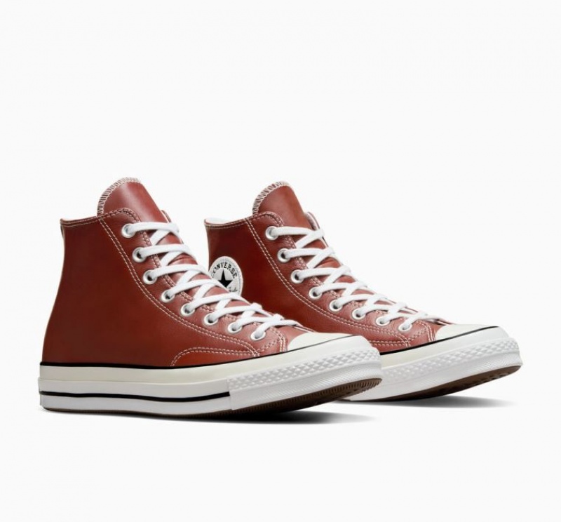 Női Converse Chuck 70 Surplus Leather Magasszárú Tornacipő Barna | HUNGARY LKH9AC