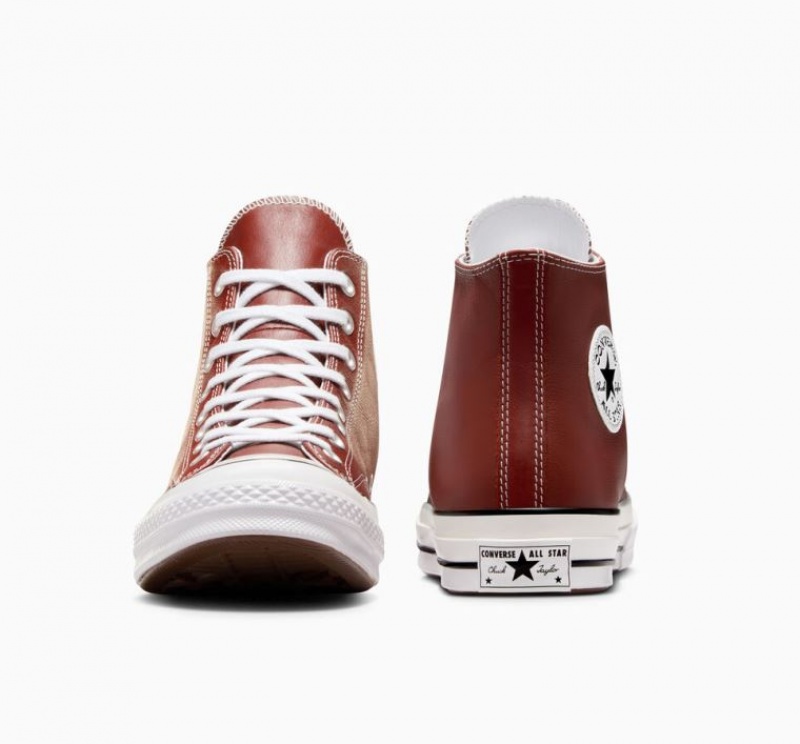 Női Converse Chuck 70 Surplus Leather Magasszárú Tornacipő Barna | HUNGARY LKH9AC