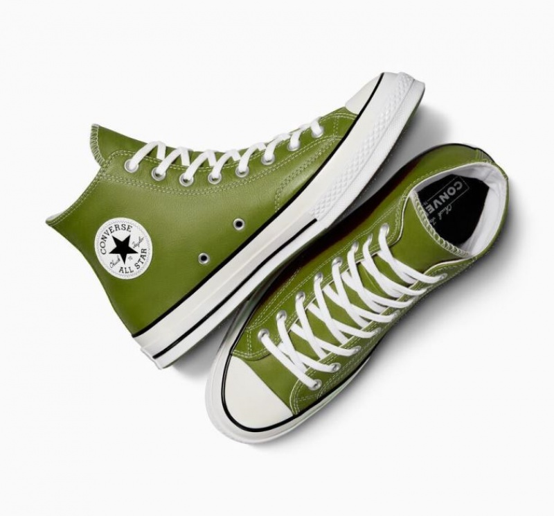 Női Converse Chuck 70 Surplus Leather Magasszárú Tornacipő Zöld | HUNGARY XGP6NO