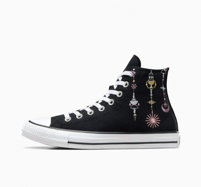 Női Converse Chuck Taylor All Star Alchemy Embroidery Magasszárú Tornacipő Fekete | HUNGARY MNG2HF