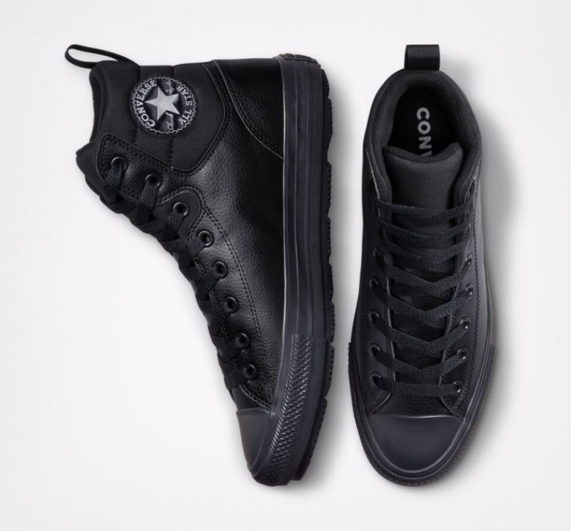 Női Converse Chuck Taylor All Star Berkshire Csizma Fekete | HUNGARY ORD6ZX