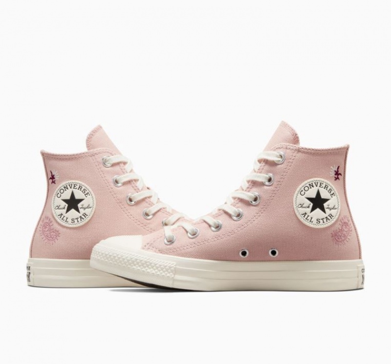 Női Converse Chuck Taylor All Star Crafted Evolution Magasszárú Tornacipő Rózsaszín | HUNGARY WFU9SA