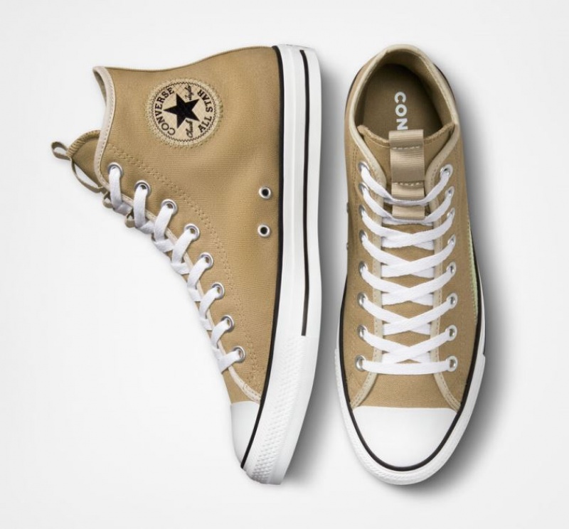 Női Converse Chuck Taylor All Star Earth Tones Magasszárú Tornacipő Világos Barna | HUNGARY PJM2ZI