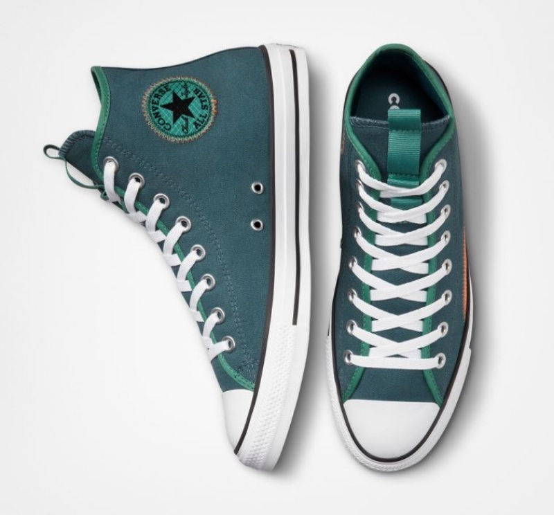 Női Converse Chuck Taylor All Star Earth Tones Magasszárú Tornacipő Türkiz | HUNGARY UTM2CV