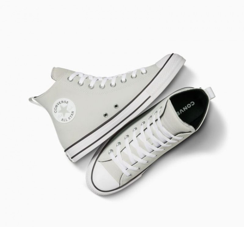 Női Converse Chuck Taylor All Star Leather Magasszárú Tornacipő Fehér | HUNGARY NXU4YG