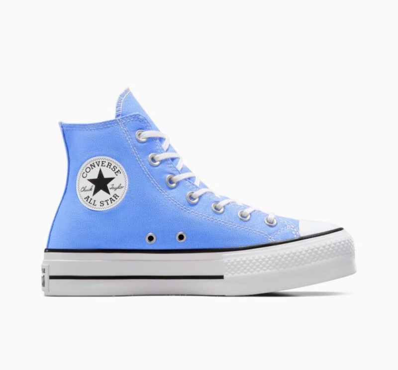 Női Converse Chuck Taylor All Star Lift Platform Cipő Világos Kék | HUNGARY HLV2SB