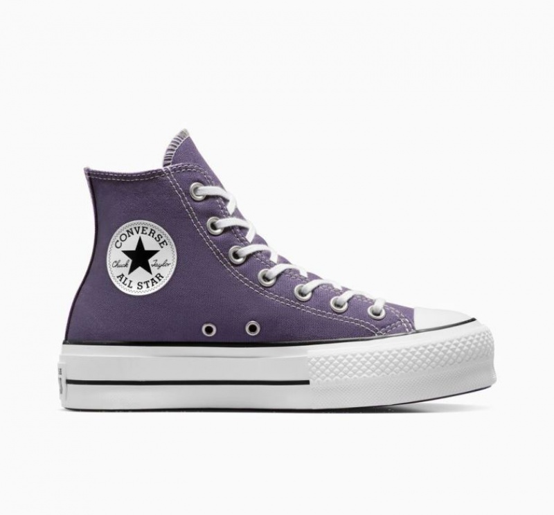 Női Converse Chuck Taylor All Star Lift Platform Cipő Lila | HUNGARY VBF2KX