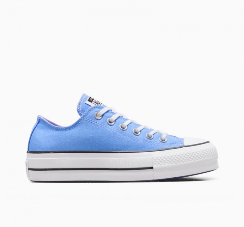 Női Converse Chuck Taylor All Star Lift Platform Cipő Kék | HUNGARY UDP2IY