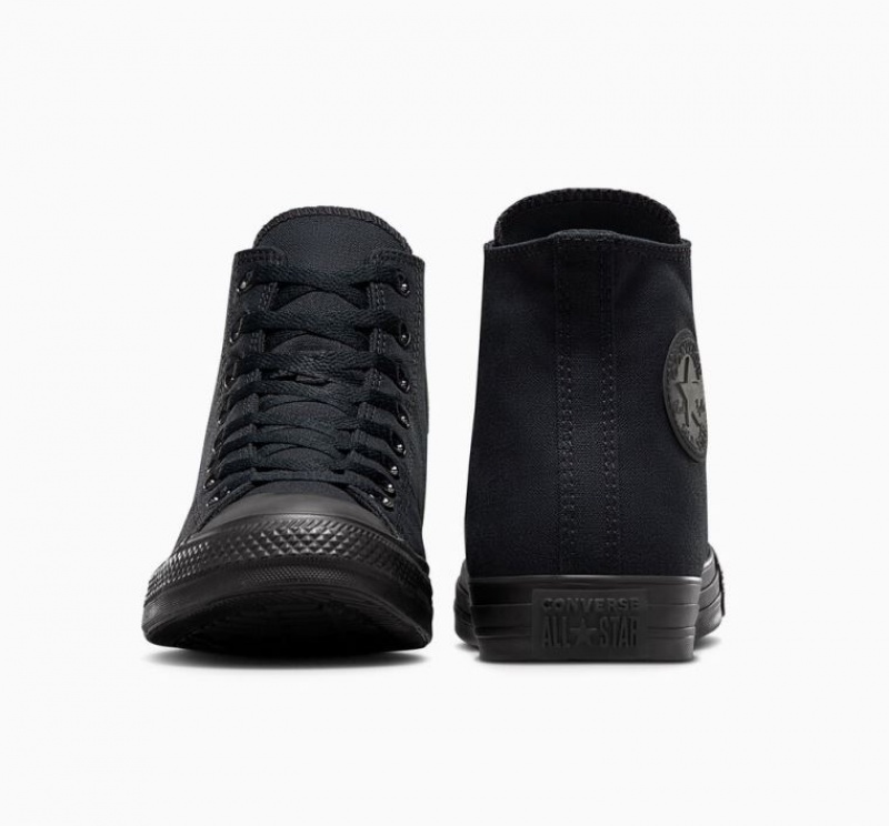 Női Converse Chuck Taylor All Star Magasszárú Tornacipő Fekete | HUNGARY YVD1SQ