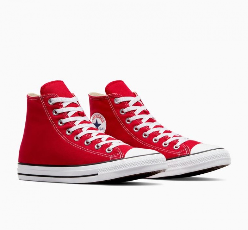 Női Converse Chuck Taylor All Star Magasszárú Tornacipő Piros | HUNGARY JNO0VZ