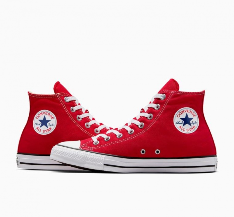 Női Converse Chuck Taylor All Star Magasszárú Tornacipő Piros | HUNGARY JNO0VZ