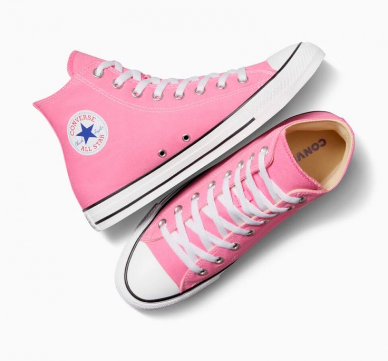 Női Converse Chuck Taylor All Star Magasszárú Tornacipő Rózsaszín | HUNGARY DSE4PZ