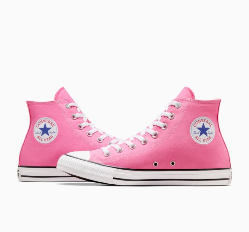 Női Converse Chuck Taylor All Star Magasszárú Tornacipő Rózsaszín | HUNGARY DSE4PZ