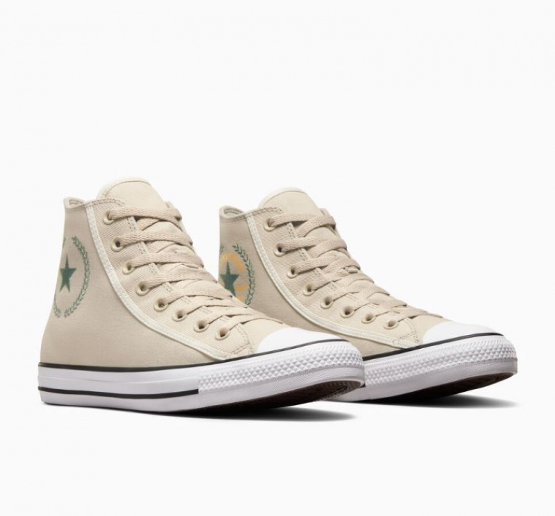 Női Converse Chuck Taylor All Star Magasszárú Tornacipő Bézs | HUNGARY BCJ2SO