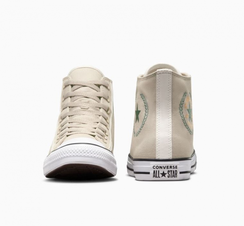 Női Converse Chuck Taylor All Star Magasszárú Tornacipő Bézs | HUNGARY BCJ2SO