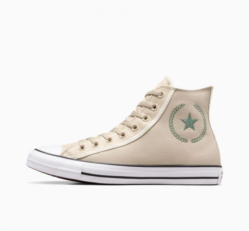 Női Converse Chuck Taylor All Star Magasszárú Tornacipő Bézs | HUNGARY BCJ2SO