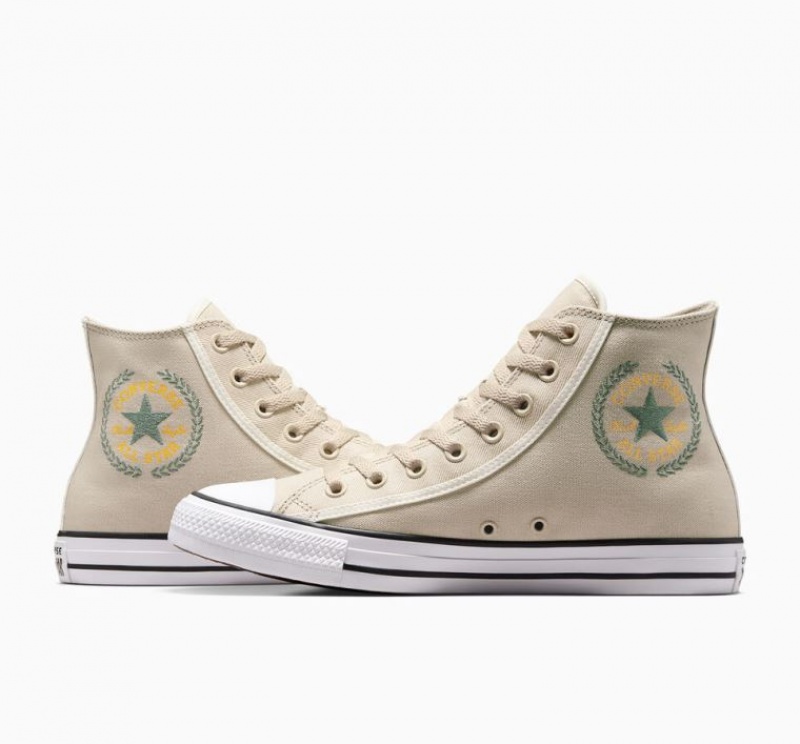 Női Converse Chuck Taylor All Star Magasszárú Tornacipő Bézs | HUNGARY BCJ2SO