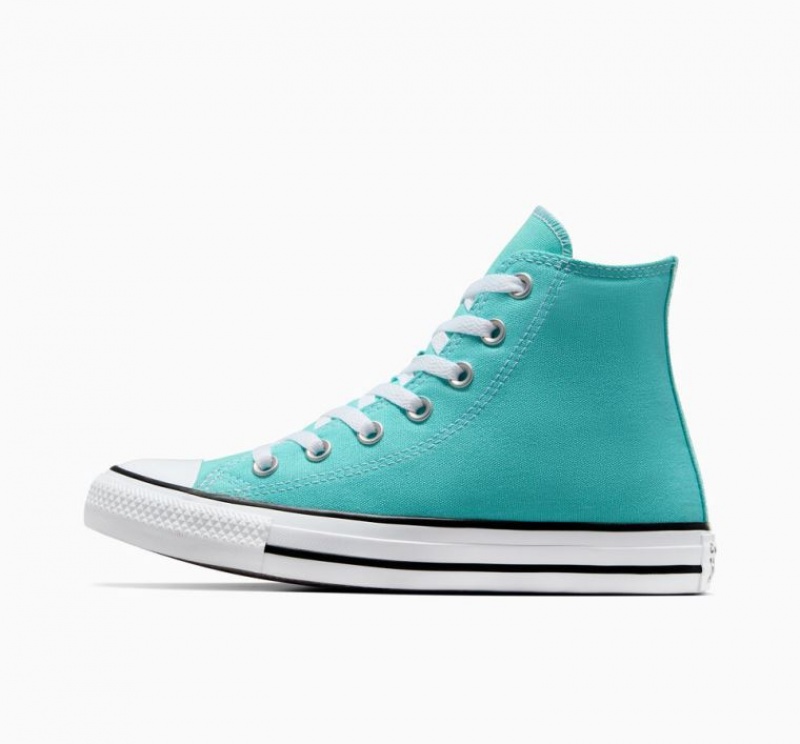 Női Converse Chuck Taylor All Star Magasszárú Tornacipő Türkiz | HUNGARY MDR5OB