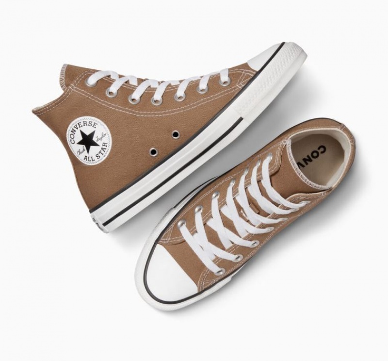 Női Converse Chuck Taylor All Star Magasszárú Tornacipő Barna | HUNGARY VZK1ND