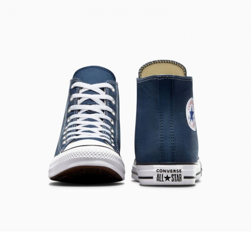 Női Converse Chuck Taylor All Star Magasszárú Tornacipő Sötétkék | HUNGARY QZC5BL