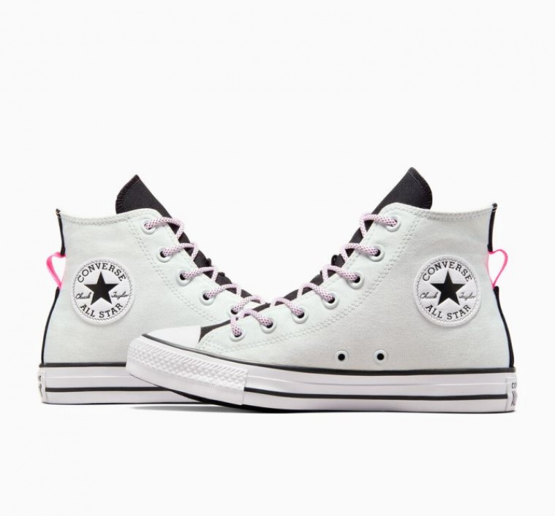 Női Converse Chuck Taylor All Star Magasszárú Tornacipő Fehér | HUNGARY VSX9UY