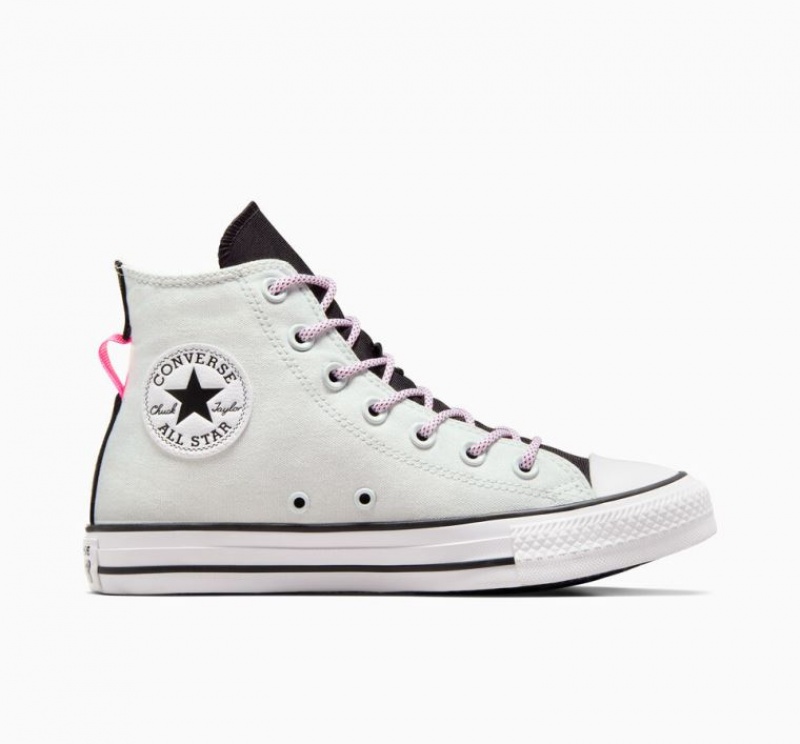 Női Converse Chuck Taylor All Star Magasszárú Tornacipő Fehér | HUNGARY VSX9UY