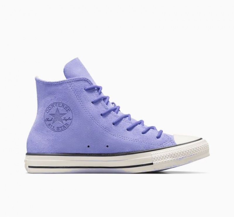 Női Converse Chuck Taylor All Star Mono Suede Magasszárú Tornacipő Levendula | HUNGARY XYB6FI