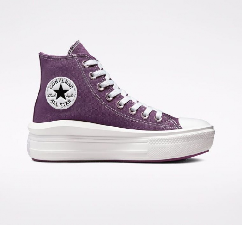 Női Converse Chuck Taylor All Star Move Platform Cipő Lila | HUNGARY VAJ2OD