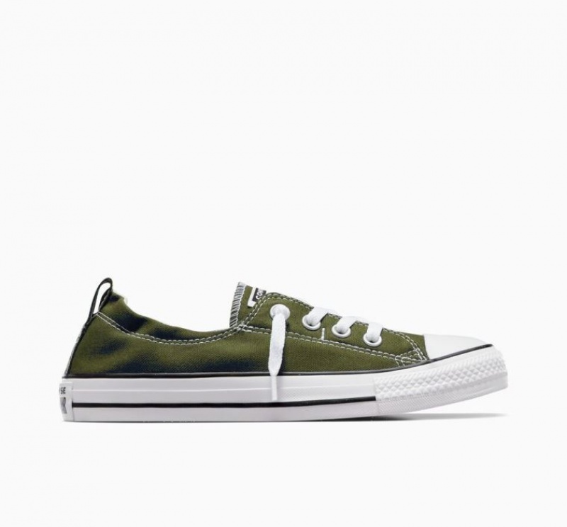 Női Converse Chuck Taylor All Star Shoreline Slip Rövidszárú Tornacipő Olivazöld | HUNGARY SKE5RN