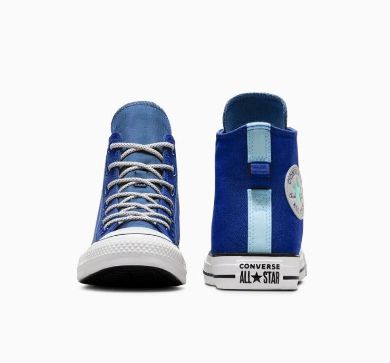 Női Converse Chuck Taylor All Star Utility Twist Magasszárú Tornacipő Kék | HUNGARY EBK9XJ