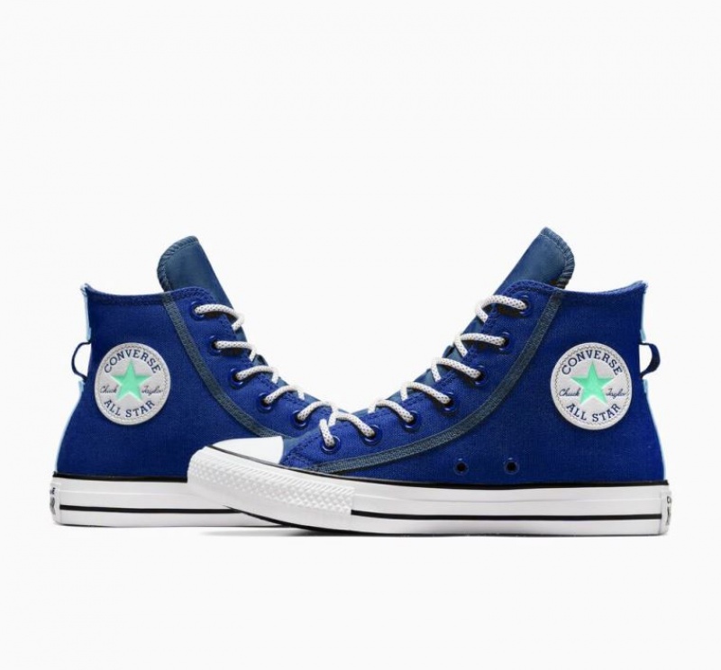 Női Converse Chuck Taylor All Star Utility Twist Magasszárú Tornacipő Kék | HUNGARY EBK9XJ