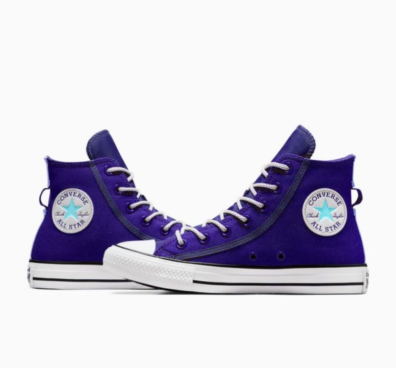 Női Converse Chuck Taylor All Star Utility Twist Magasszárú Tornacipő Kék | HUNGARY KFN3YX