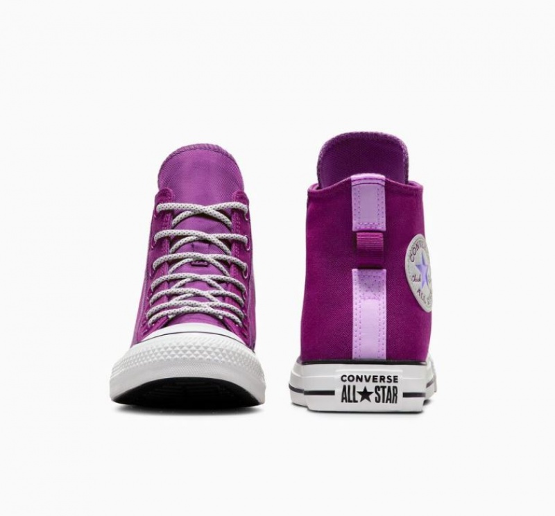 Női Converse Chuck Taylor All Star Utility Twist Magasszárú Tornacipő Lila | HUNGARY XVJ6DH