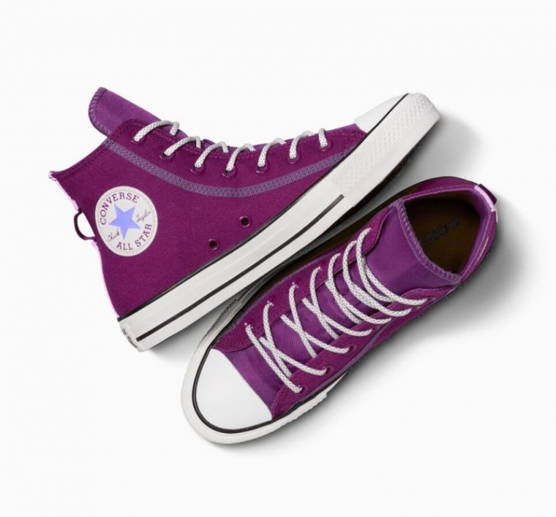 Női Converse Chuck Taylor All Star Utility Twist Magasszárú Tornacipő Lila | HUNGARY XVJ6DH