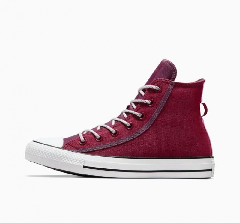 Női Converse Chuck Taylor All Star Utility Twist Magasszárú Tornacipő Piros | HUNGARY FJU2LC