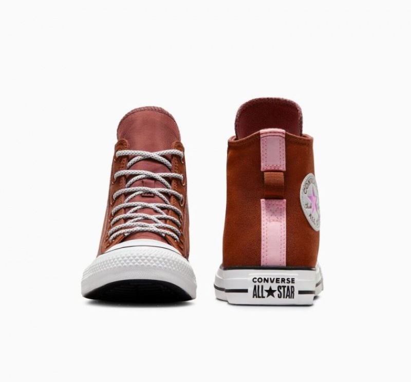 Női Converse Chuck Taylor All Star Utility Twist Magasszárú Tornacipő Barna | HUNGARY OEK3ZX