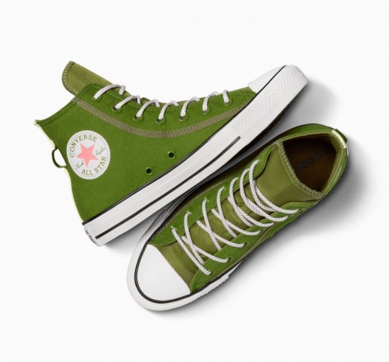 Női Converse Chuck Taylor All Star Utility Twist Magasszárú Tornacipő Zöld | HUNGARY WBM7ZO