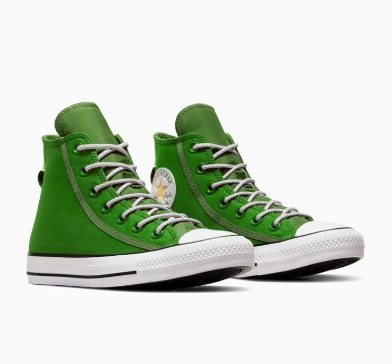 Női Converse Chuck Taylor All Star Utility Twist Magasszárú Tornacipő Zöld | HUNGARY VDQ1FW