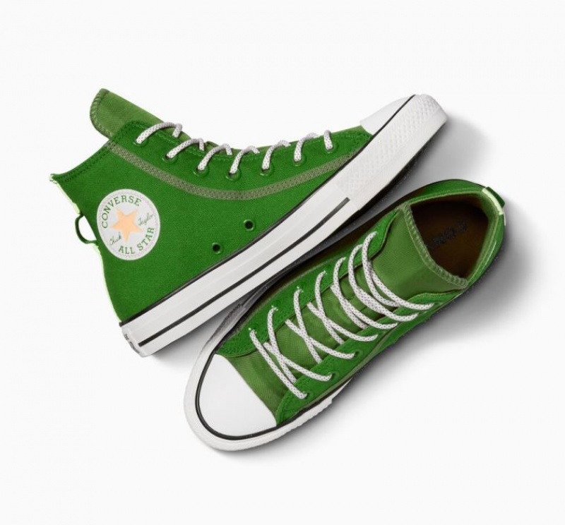 Női Converse Chuck Taylor All Star Utility Twist Magasszárú Tornacipő Zöld | HUNGARY VDQ1FW