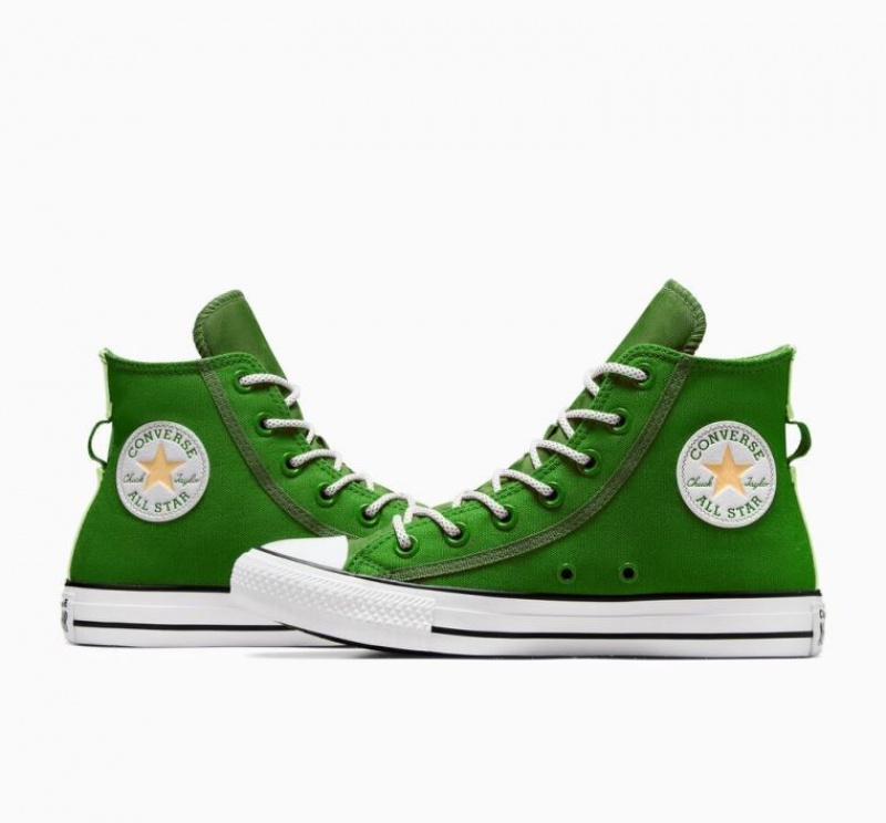 Női Converse Chuck Taylor All Star Utility Twist Magasszárú Tornacipő Zöld | HUNGARY VDQ1FW