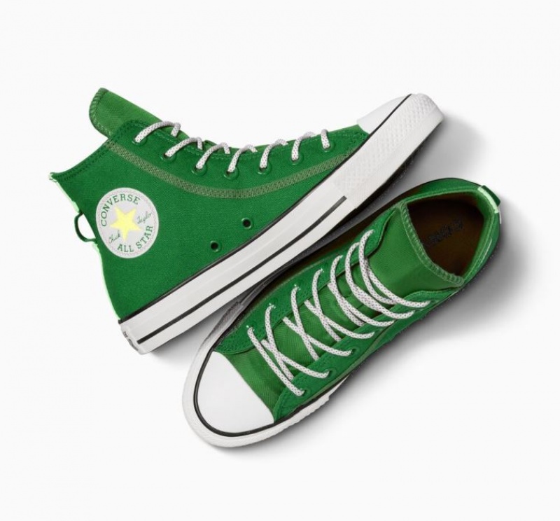 Női Converse Chuck Taylor All Star Utility Twist Magasszárú Tornacipő Zöld | HUNGARY YOI4VZ