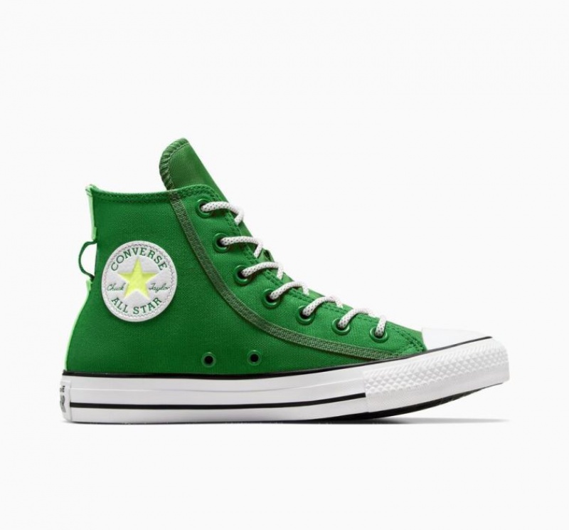 Női Converse Chuck Taylor All Star Utility Twist Magasszárú Tornacipő Zöld | HUNGARY YOI4VZ