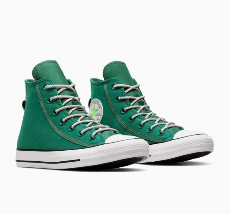 Női Converse Chuck Taylor All Star Utility Twist Magasszárú Tornacipő Zöld | HUNGARY UMT7NX