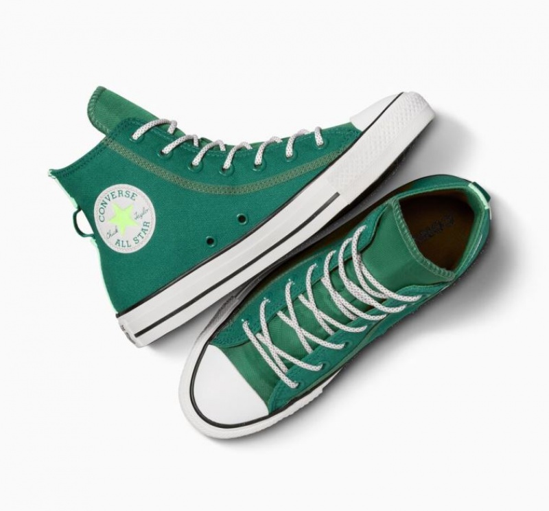 Női Converse Chuck Taylor All Star Utility Twist Magasszárú Tornacipő Zöld | HUNGARY UMT7NX