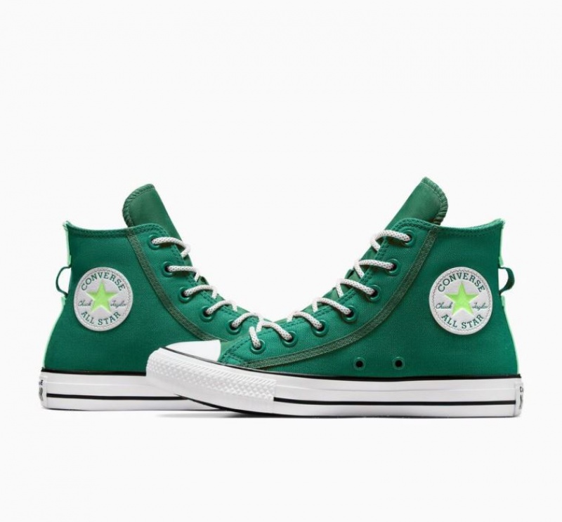 Női Converse Chuck Taylor All Star Utility Twist Magasszárú Tornacipő Zöld | HUNGARY UMT7NX