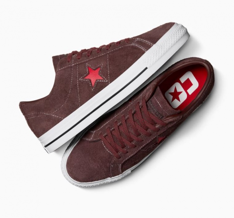 Női Converse One Star Pro Deszkás Cipő Barna | HUNGARY LOM3AS